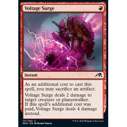 Magic löskort: Kamigawa: Neon Dynasty: Voltage Surge