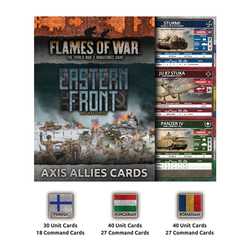 Eastern Front: Mid-war Forces Axis Allies Unit & Command Cards