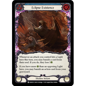 FaB Löskort: Monarch 1st Edition: Eclipse Existence (Rainbow Foil)