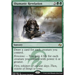 Magic löskort: Fate Reforged: Shamanic Revelation (Promo Foil)