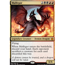 Magic löskort: Commander Anthology: Malfegor