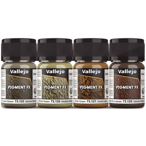 Vallejo Pigment: Soil & Nature (4x35ml)