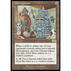 Magic löskort: Urza's Saga: Metrognome