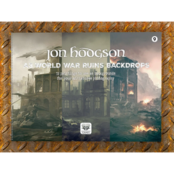 Jon Hodgson Backdrops: World War Ruins (A3)