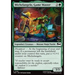 Magic löskort: Teenage Mutant Ninja Turtles: Michelangelo, Game Master