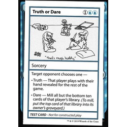 Magic löskort: Mystery Booster: Playtest Cards: Truth or Dare