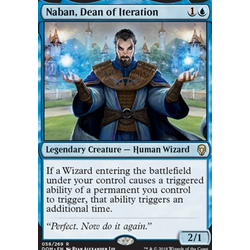Magic löskort: Dominaria: Naban, Dean of Iteration (Foil)