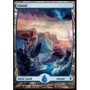 Magic löskort: Zendikar: Island (V.6)