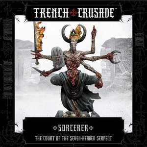 Trench Crusade: Court of the Seven Headed Serpent - Sorcerer (3D-resin) (1)