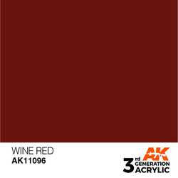 3rd Gen Acrylics: Wine Red