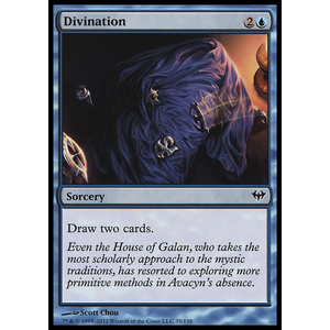 Magic löskort: Dark Ascension: Divination