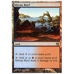 Magic löskort: 9th Edition: Shivan Reef