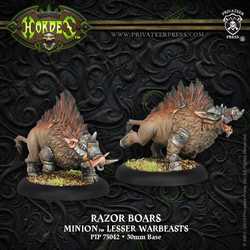 Minions Razor Boars (Warbeast)