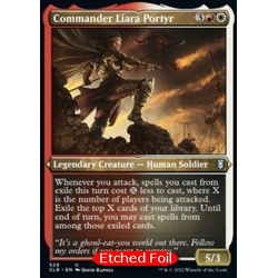 Commander Legends: Battle for Baldur's Gate: Commander Liara Portyr (Etched Foil)