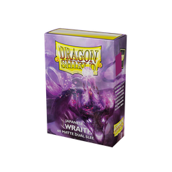 Card Sleeves Japanese Dual Matte Wraith (60 in box) (Dragon Shield)
