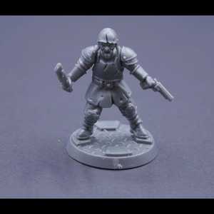 25mm Round Deck Bases (40)