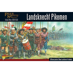Landsknechts Pikemen (plastic)