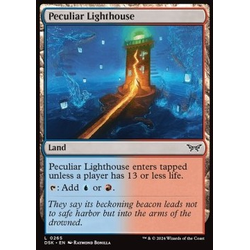Magic löskort: Duskmourn: House of Horror: Peculiar Lighthouse (Foil)