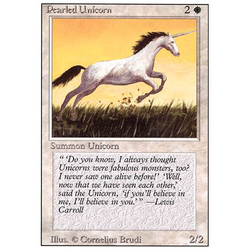 Magic löskort: Revised: Pearled Unicorn