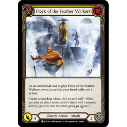 FaB Löskort: Welcome to Rathe Unlimited: Flock of the Feather Walkers (Yellow)