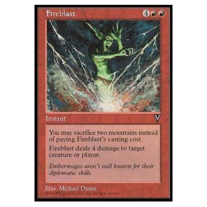 Magic löskort: Visions: Fireblast