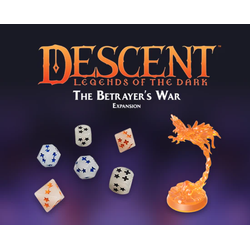 Descent: Legends of the Dark - The Betrayer's War: 12 Special Dice & 1 Translucent Indris (endast vid köp av spelet)