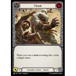 FaB Löskort: Heavy Hitters: Thunk (Red)
