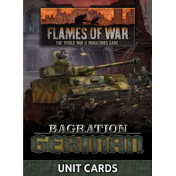 Bagration: German - Unit Cards