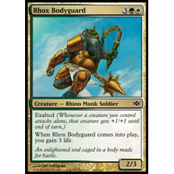 Magic löskort: Conflux : Rhox Bodyguard