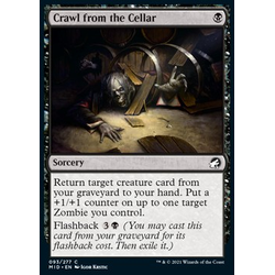 Magic löskort: Innistrad: Midnight Hunt: Crawl from the Cellar