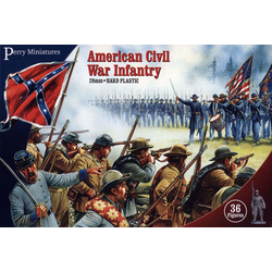 American Civil War Infantry (36 Plastic Figures)