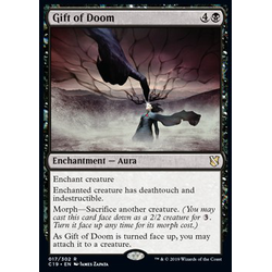 Magic löskort: Commander 2019: Gift of Doom