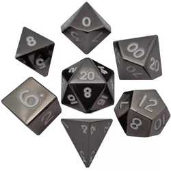 Metallic Dice: Sterling Gray (Solid Metall)