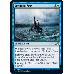 Magic löskort: Ikoria: Lair of Behemoths: Ominous Seas (Foil)