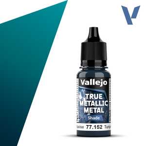 Vallejo True Metallic Metal: Hydra Turquoise (Shade) (18ml)