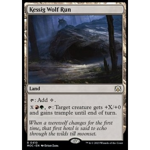 Magic löskort: Commander: March of the Machine: Kessing Wolf Run