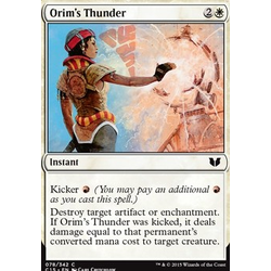 Magic löskort: Commander 2015: Orim's Thunder