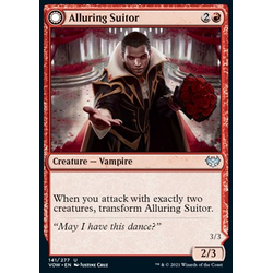 Magic löskort: Innistrad: Crimson Vow: Alluring Suitor // Deadly Dancer