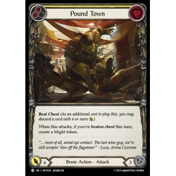 FaB Löskort: Heavy Hitters: Pound Town (Yellow)