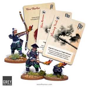 Test of Honour: Ashigaru with Fire Arrows and Flaming Torch
