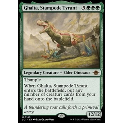 Magic löskort: The Lost Caverns of Ixalan: Ghalta, Stampede Tyrant