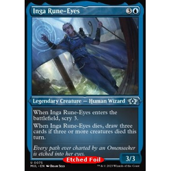Magic löskort: Multiverse Legends: Inga Rune-Eyes (V.2) (Etched Foil)