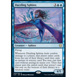 Magic Löskort: Commander: Strixhaven: Dazzling Sphinx