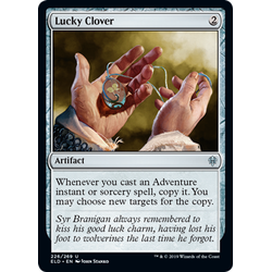 Magic löskort: Throne of Eldraine: Lucky Clover