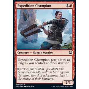 Magic löskort: Zendikar Rising: Expedition Champion