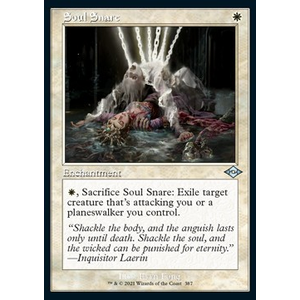 Magic löskort: Modern Horizons 2: Soul Snare (alternative art)