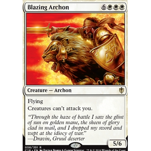 Magic löskort: Commander 2016: Blazing Archon