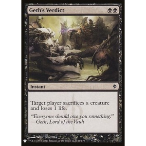 Magic löskort: The List: Puppet's Verdict