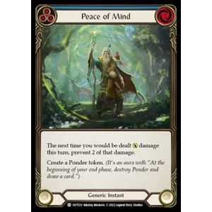 FaB Löskort: Outsiders: Peace of Mind (Blue) (Rainbow Foil)