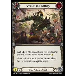 FaB Löskort: Heavy Hitters: Assault and Battery (Yellow)